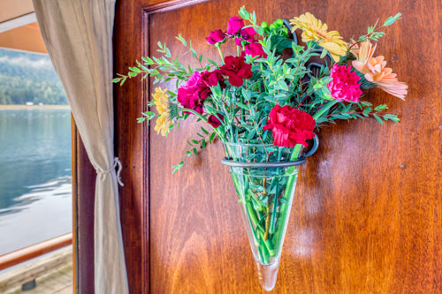 dining saloon on Alaska Charters cruise