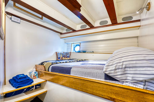 bunk aboard MV Discovery to Alaska